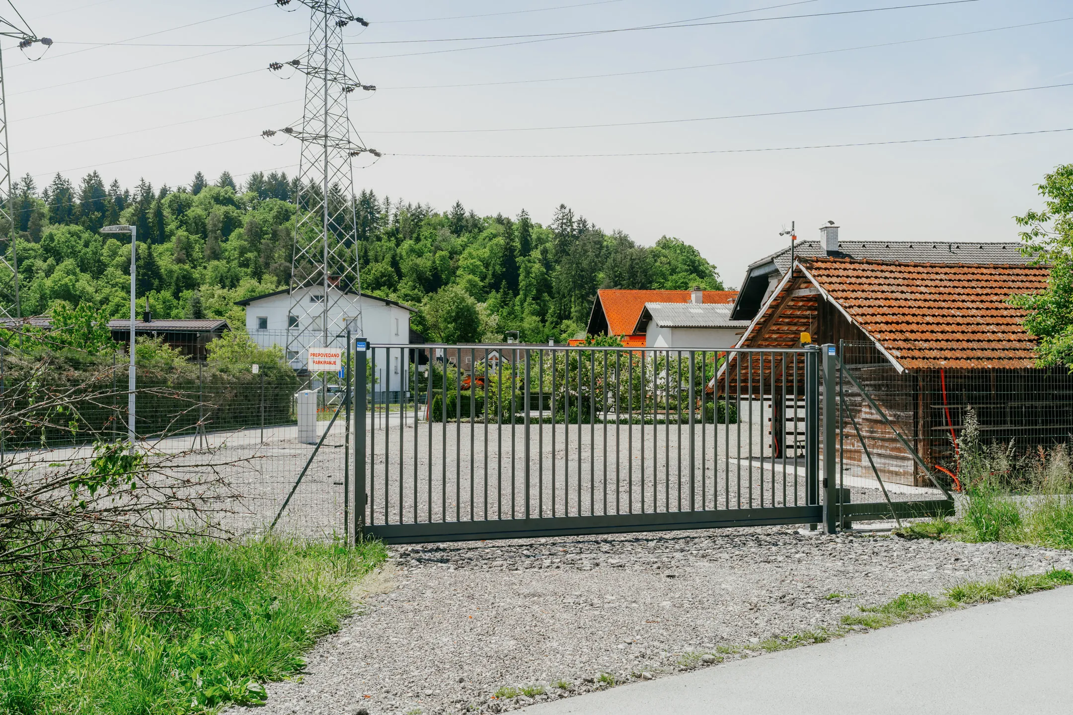 Varnostna ograja in zapornica
